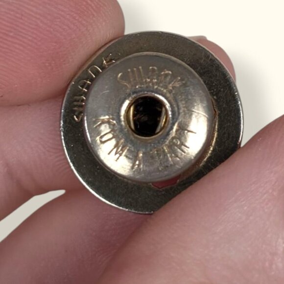 Vintage Swank Kum-A-Part Snap Cufflinks (3 of 4 Pieces) - Picture 6 of 7
